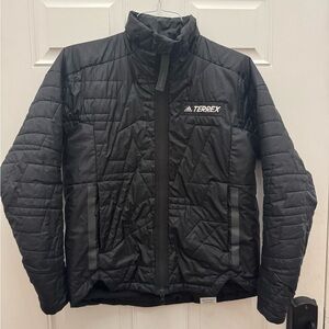 Adidas Terrex Black Padded Insulated Jacket • Womens small